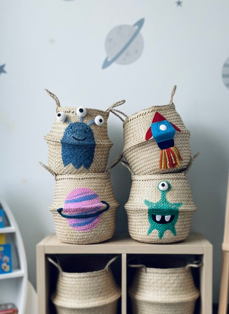 Blue Alien Basket - Large