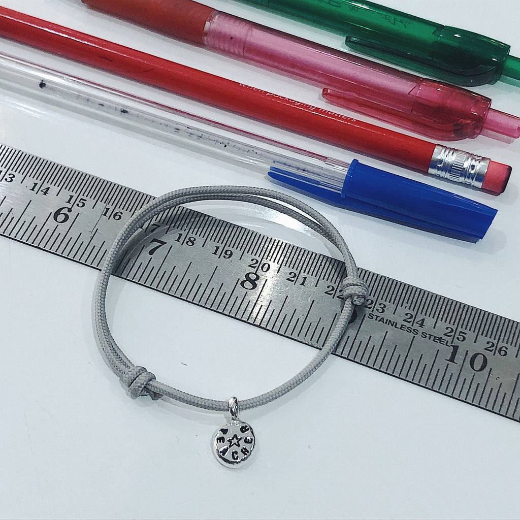 Star Teacher Sterling Silver Rope Bracelet