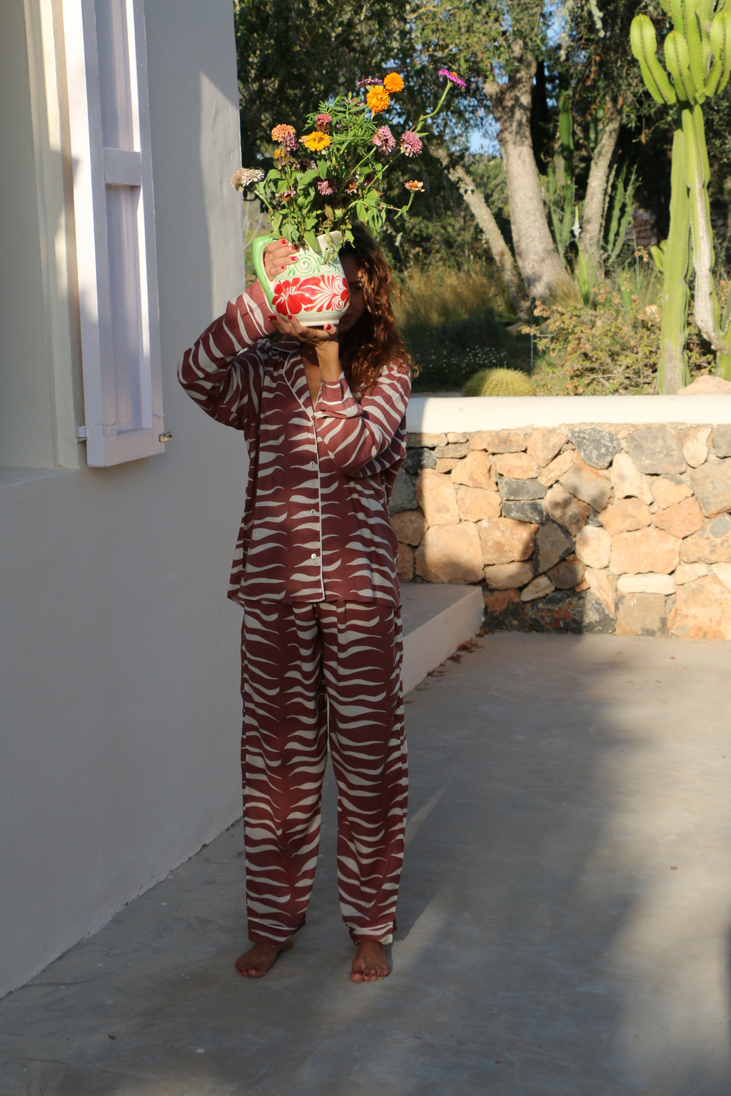 Can Coco Tiger Print Modal Set