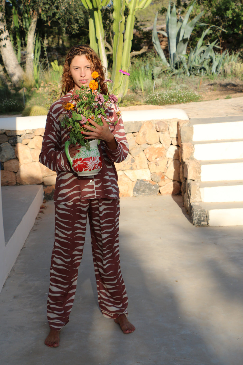 Can Coco Tiger Print Modal Set