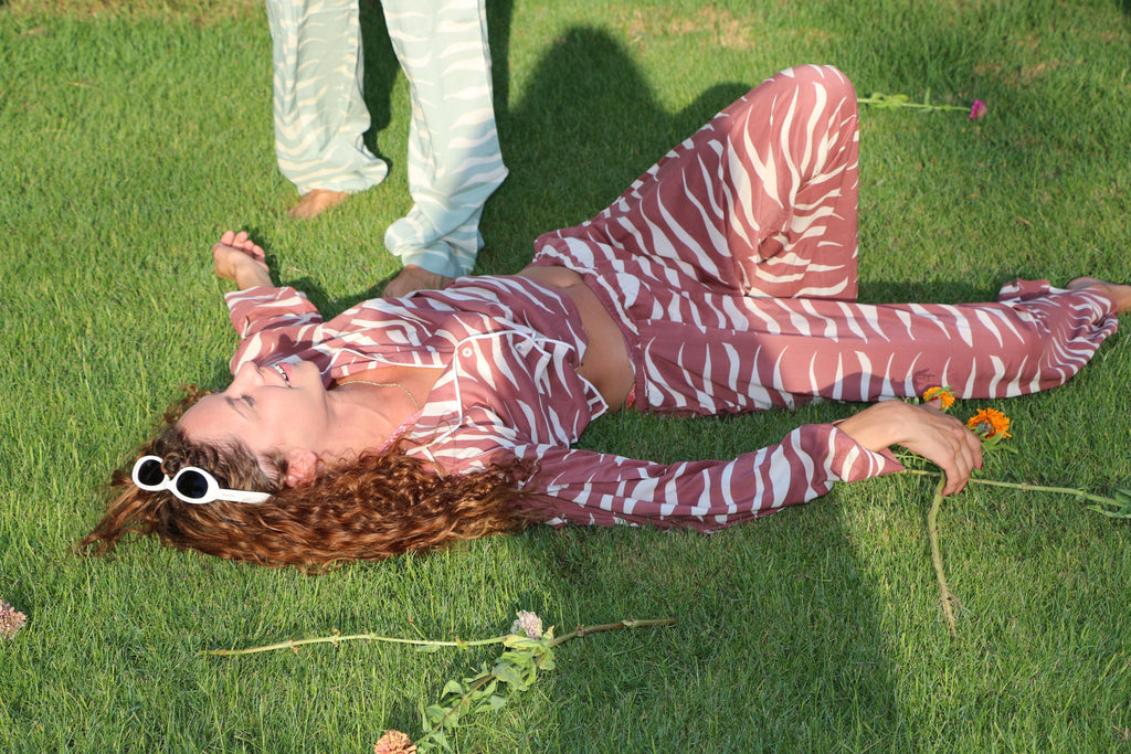 Can Coco Tiger Print Modal Set