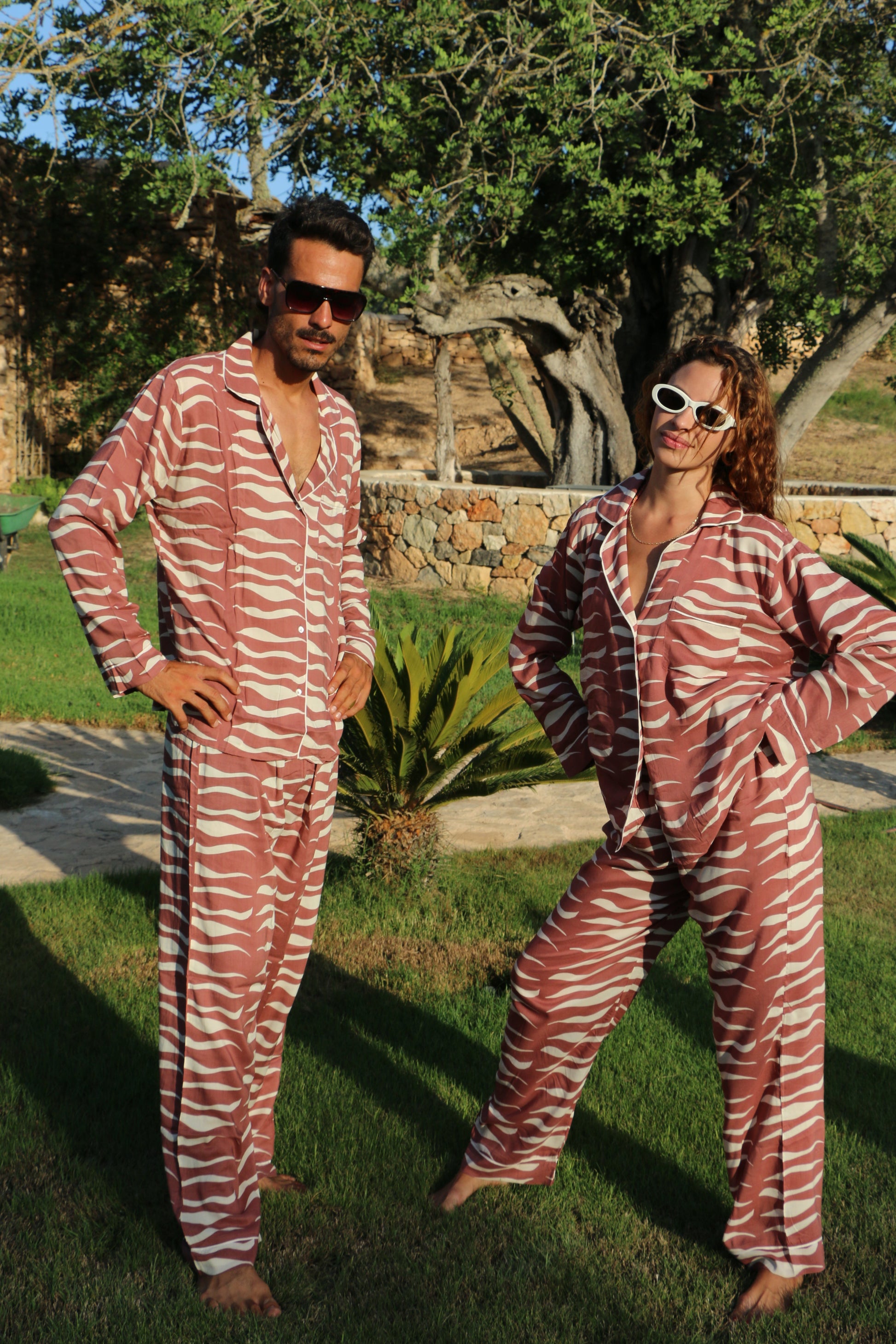 Can Coco Tiger Print Modal Set