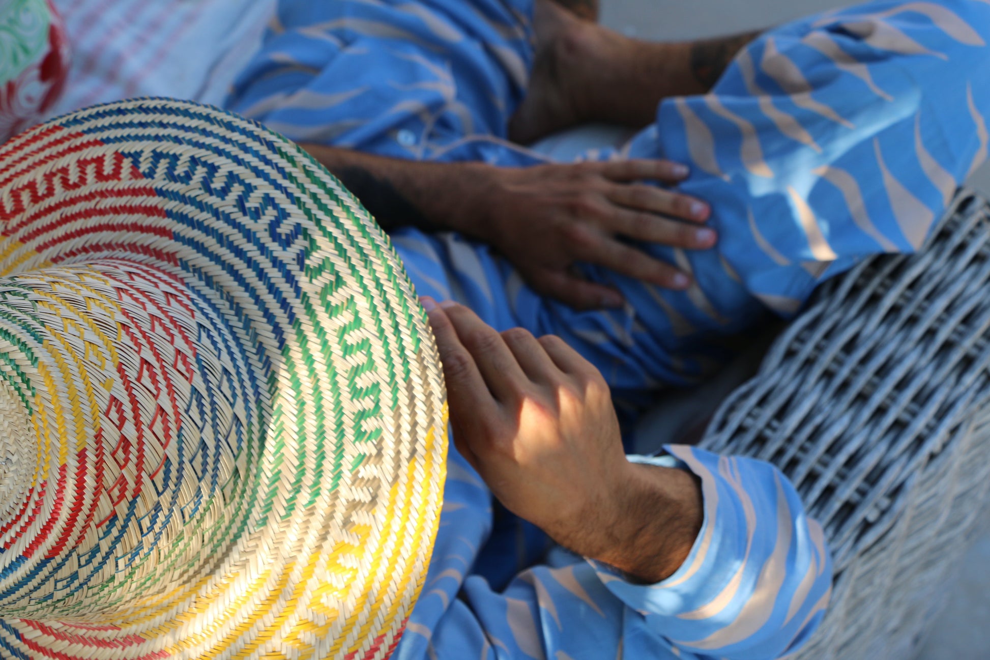 Unisex Ondas Modal Top and Bottom Set Pyjama