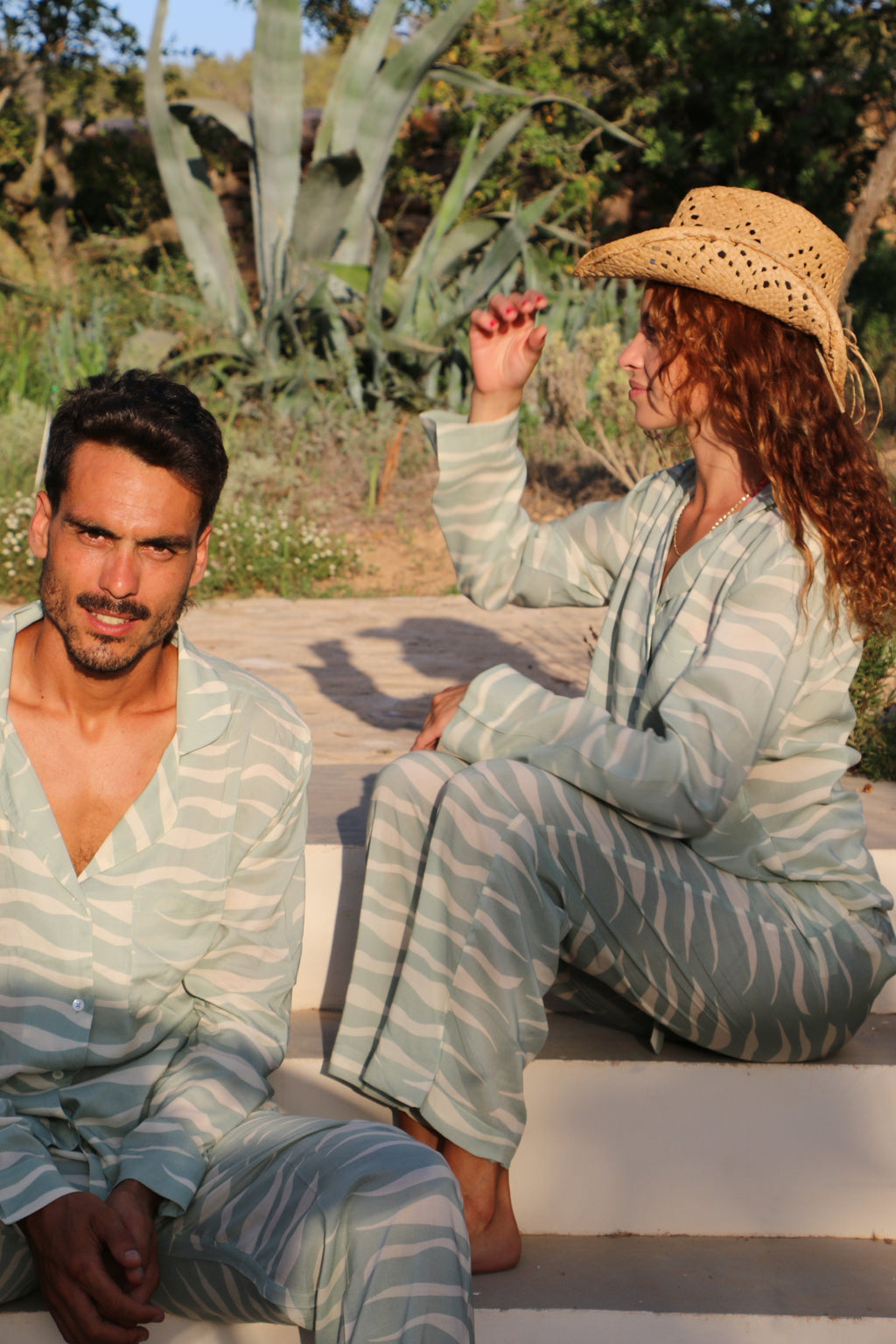 Can Haze Tiger Print Pyjama Set