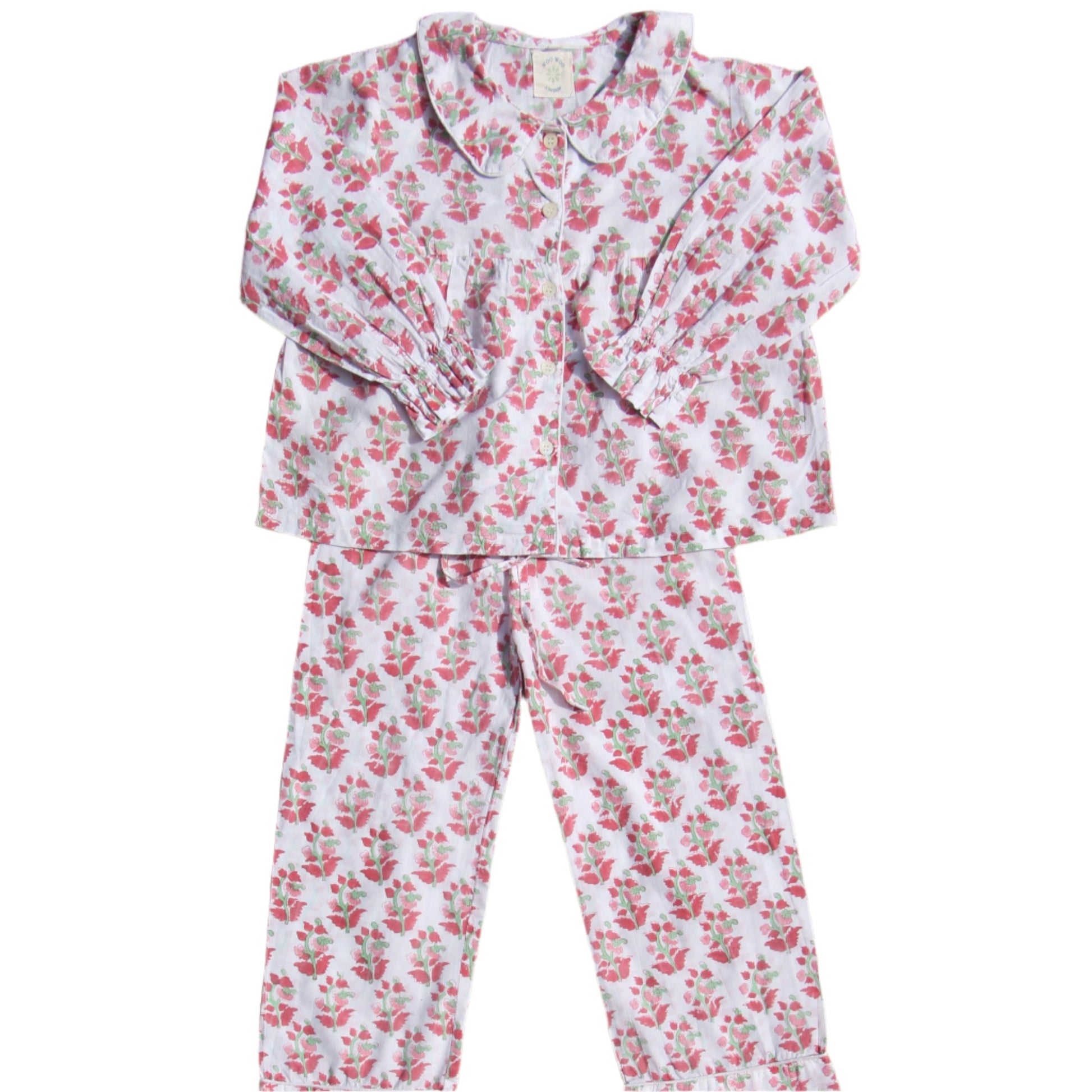 Inca Red Kids Pyjamas