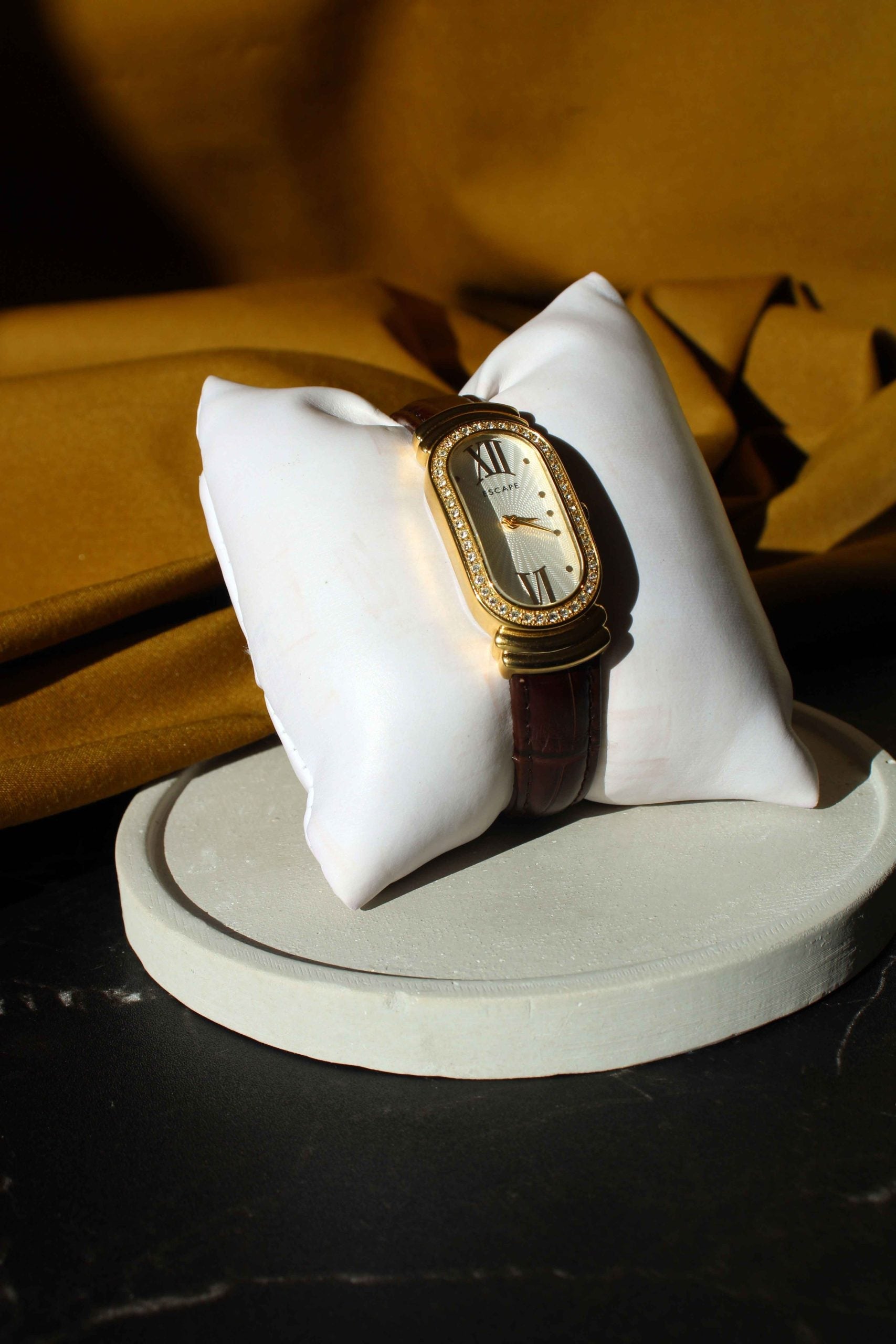 Handmade Concrete Round Item Holder