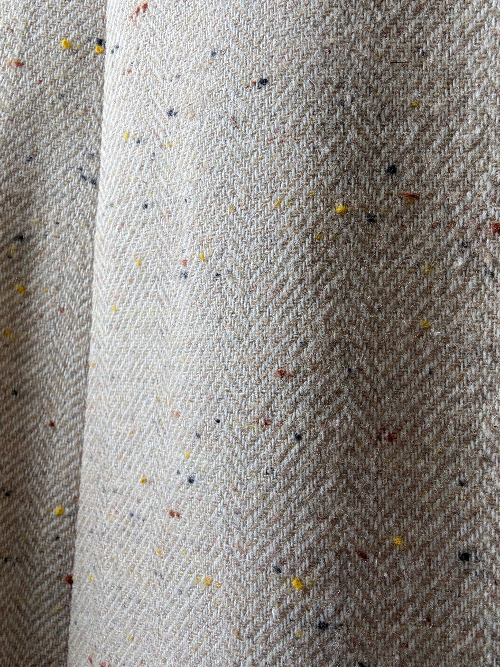 Herringbone Textured Suit in Pick