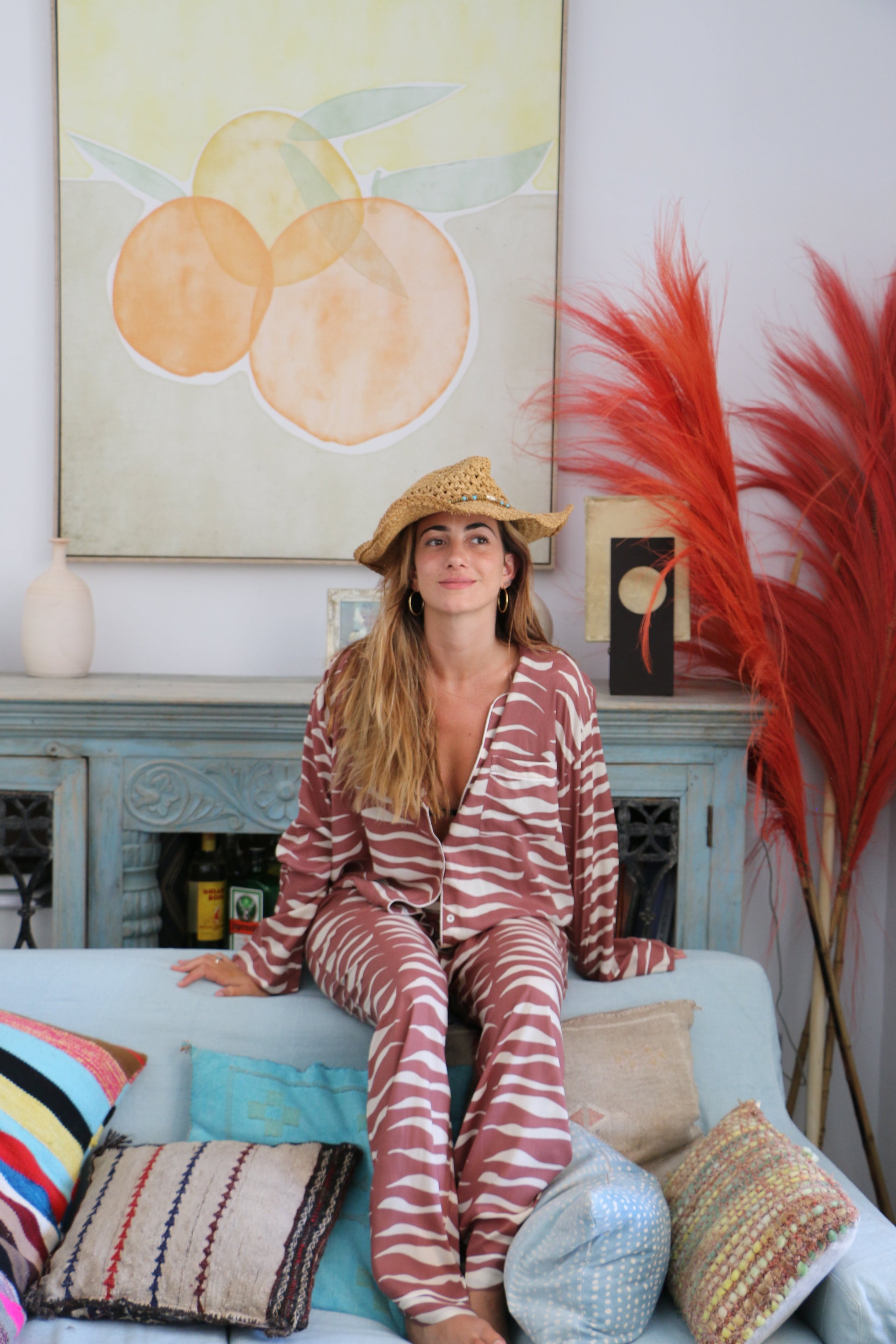 Can Coco Tiger Print Modal Set