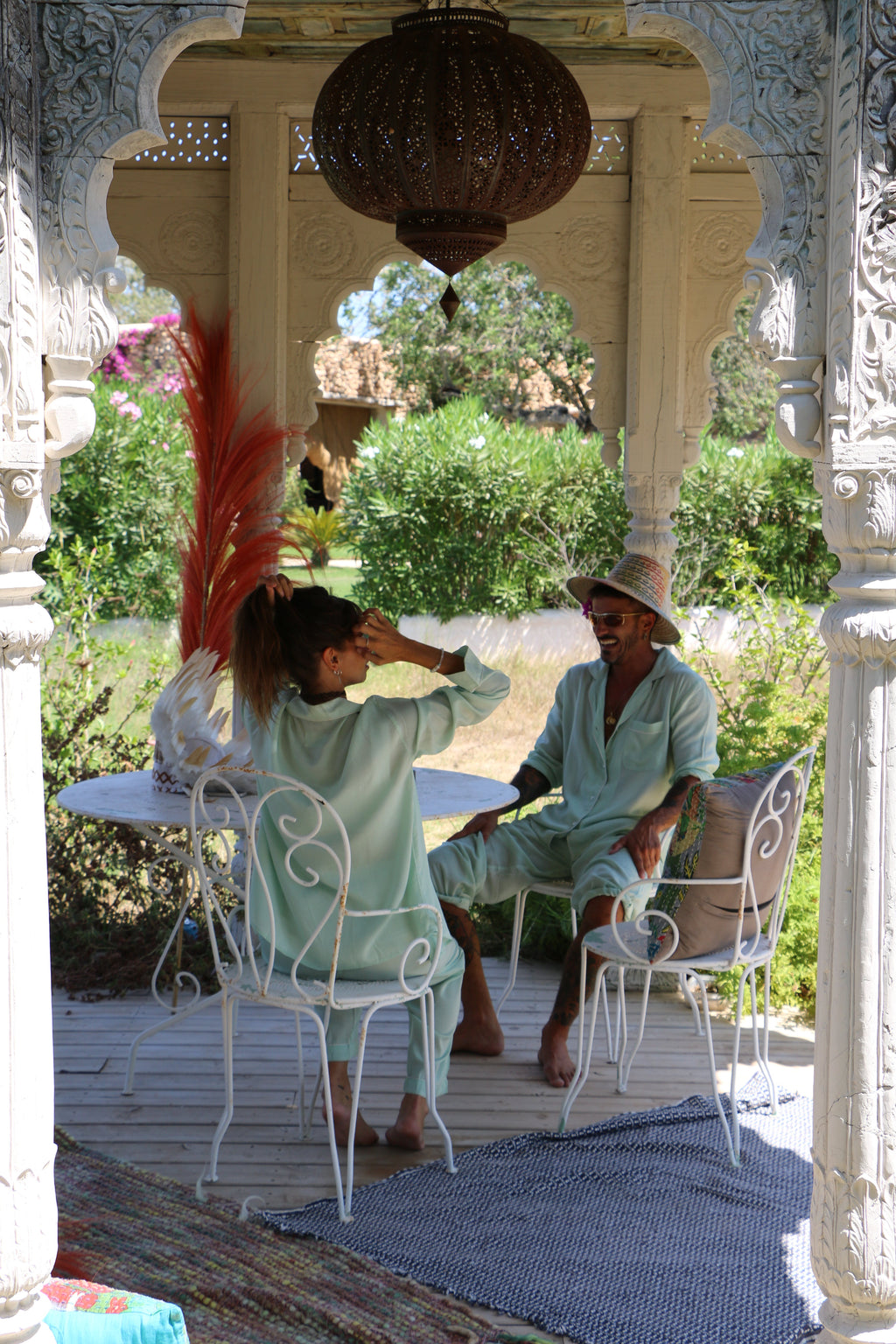 Unisex Cucumber Green Pyjama Set