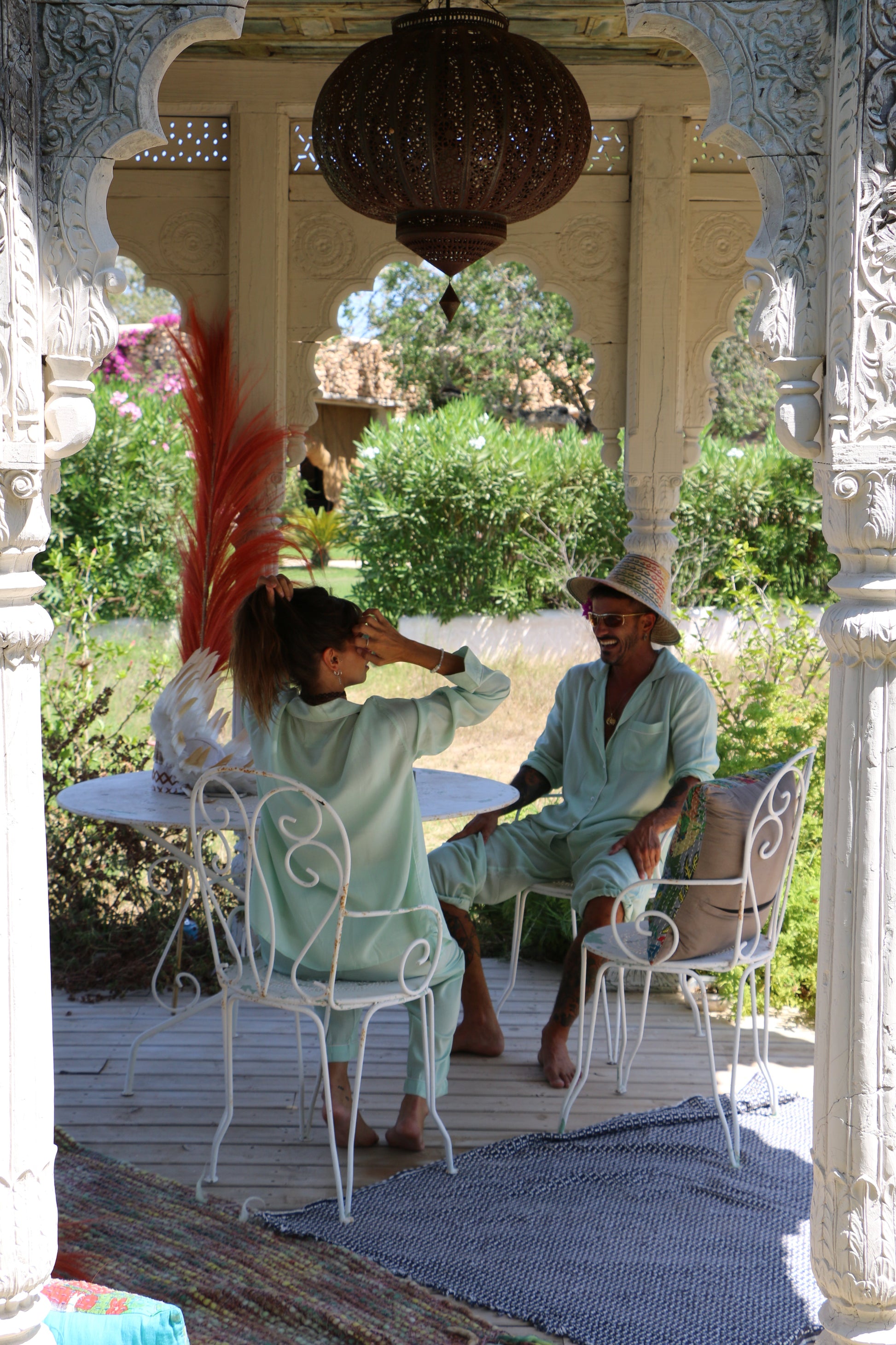 Unisex Cucumber Green Pyjama Set