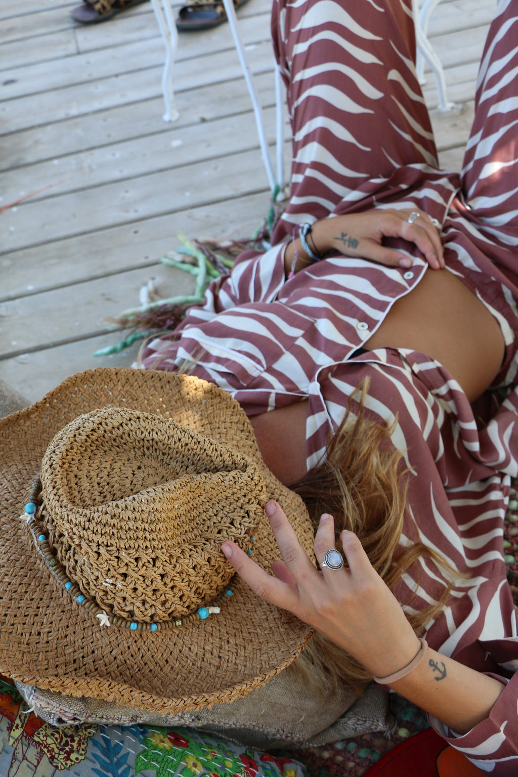 Can Coco Tiger Print Modal Set