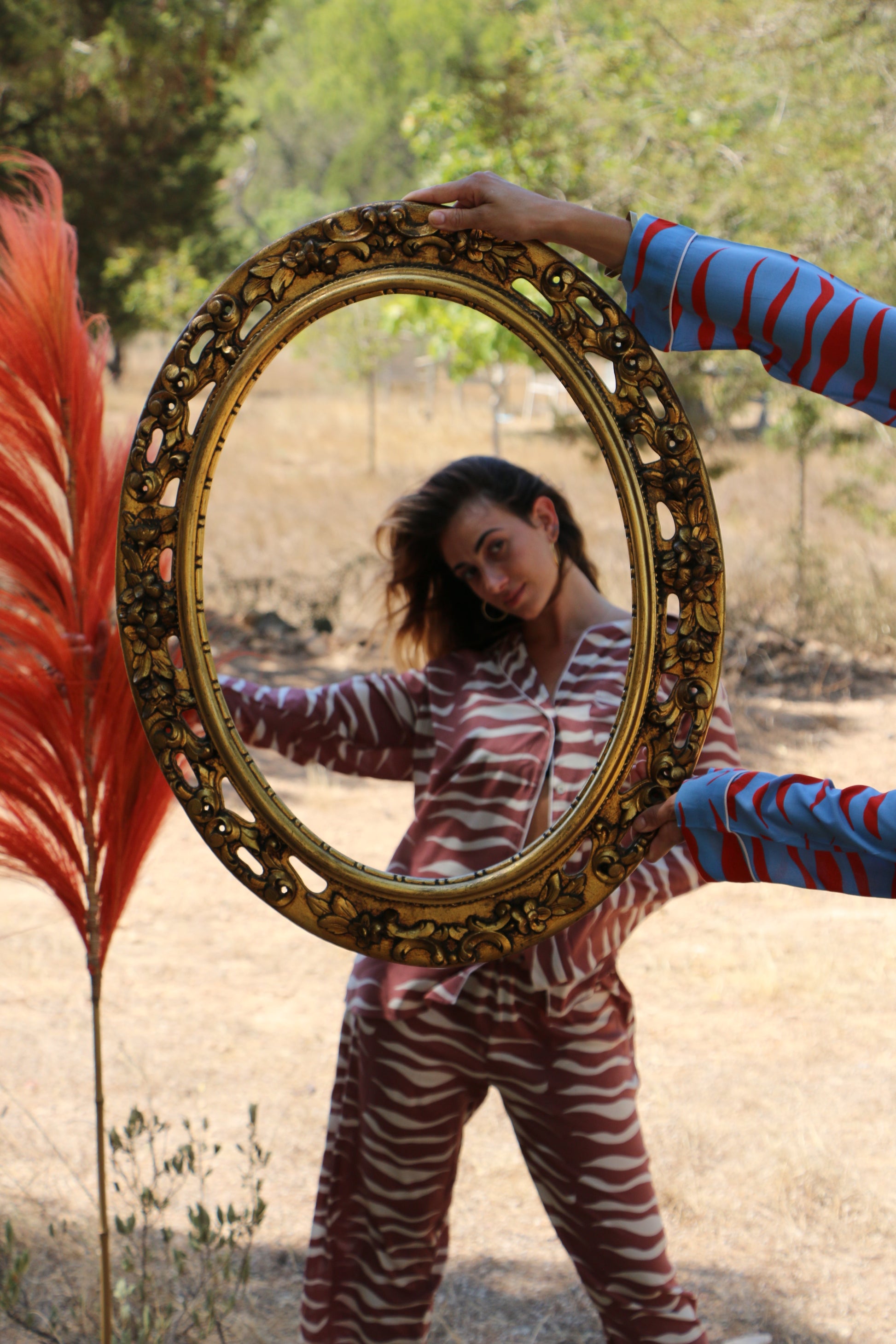 Can Coco Tiger Print Modal Set