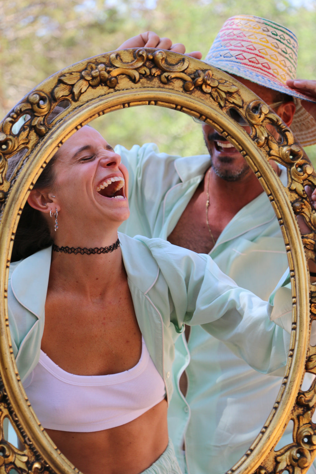 Unisex Cucumber Green Pyjama Set