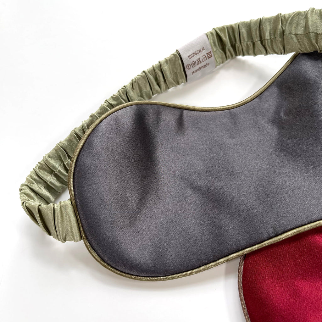 Luxury Double-Sided Silk Sleep Mask – Soft Eye Mask for Restful Sleep