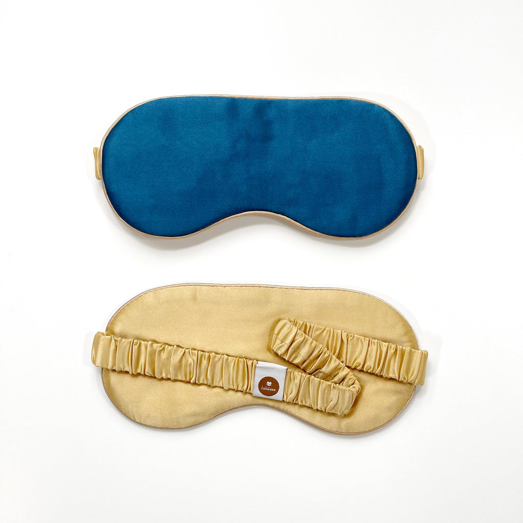 Luxury Double-Sided Silk Sleep Mask – Soft Eye Mask for Restful Sleep