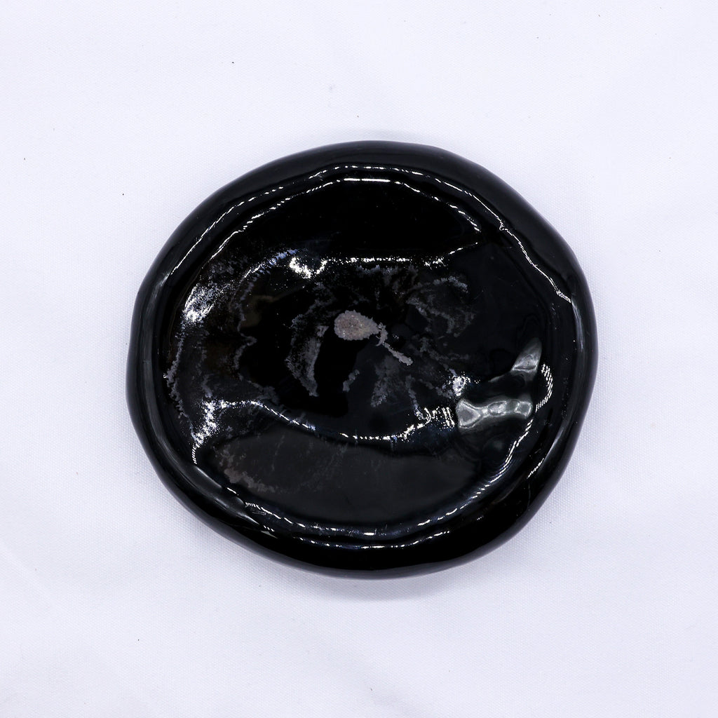 Aegean Moss Tide Stonecraft Harmony Handmade Ceramic Plate