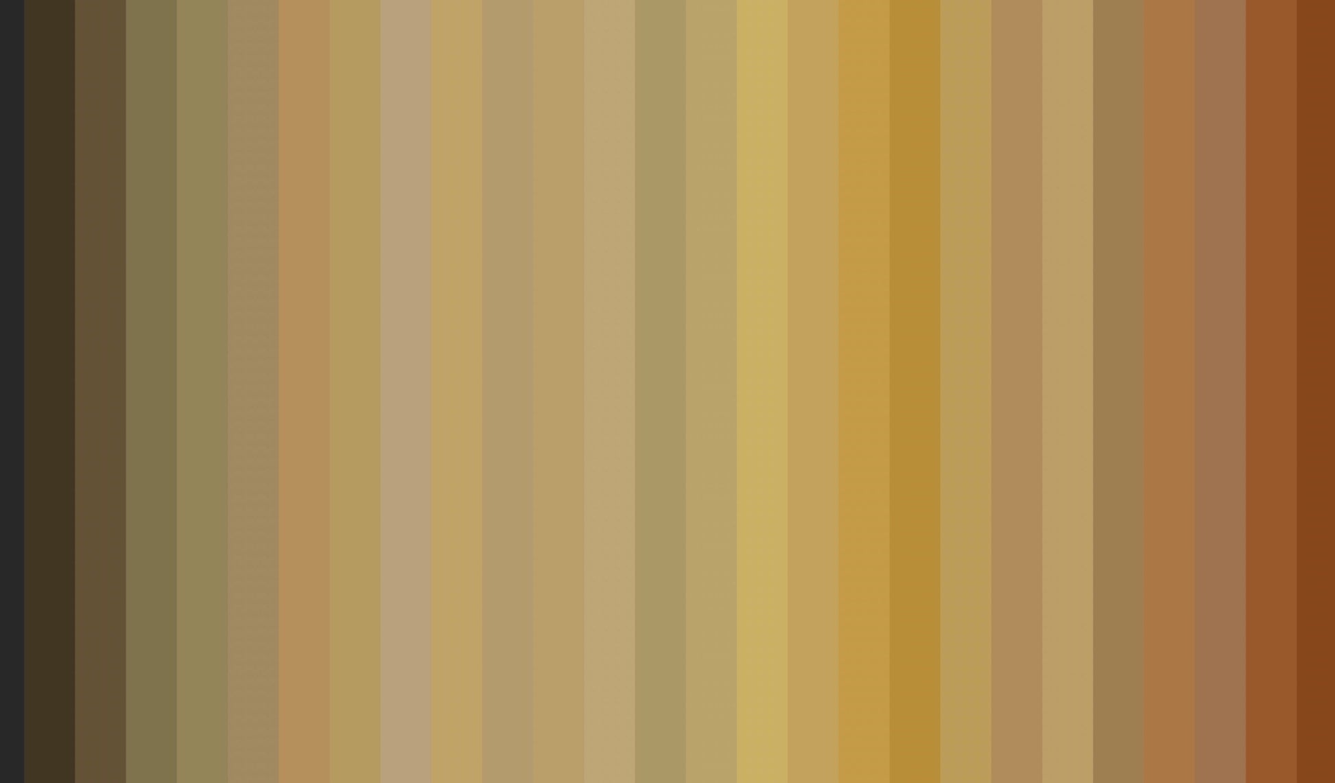 Tonal Stripe Wallpaper - Ochre