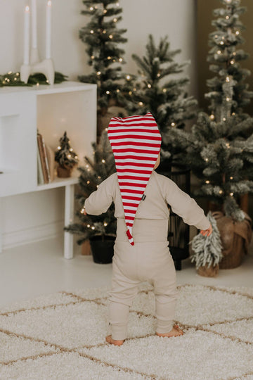 Striped Elf Hat – Festive & Unique for All Ages Christmas Hat by Breden at brixbailey.com