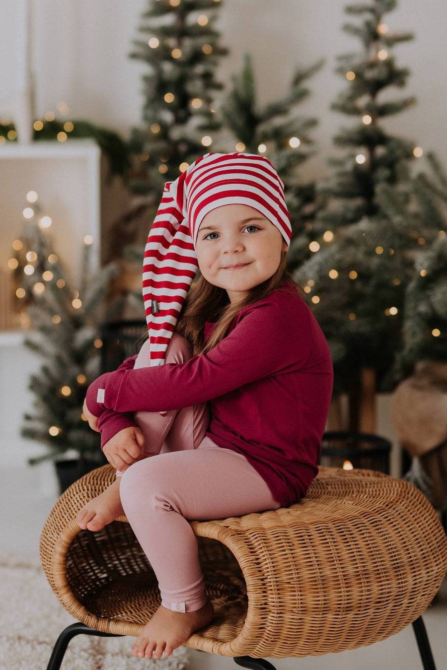 Striped Elf Hat – Festive & Unique, Perfect for All Ages by Breden at brixbailey.com