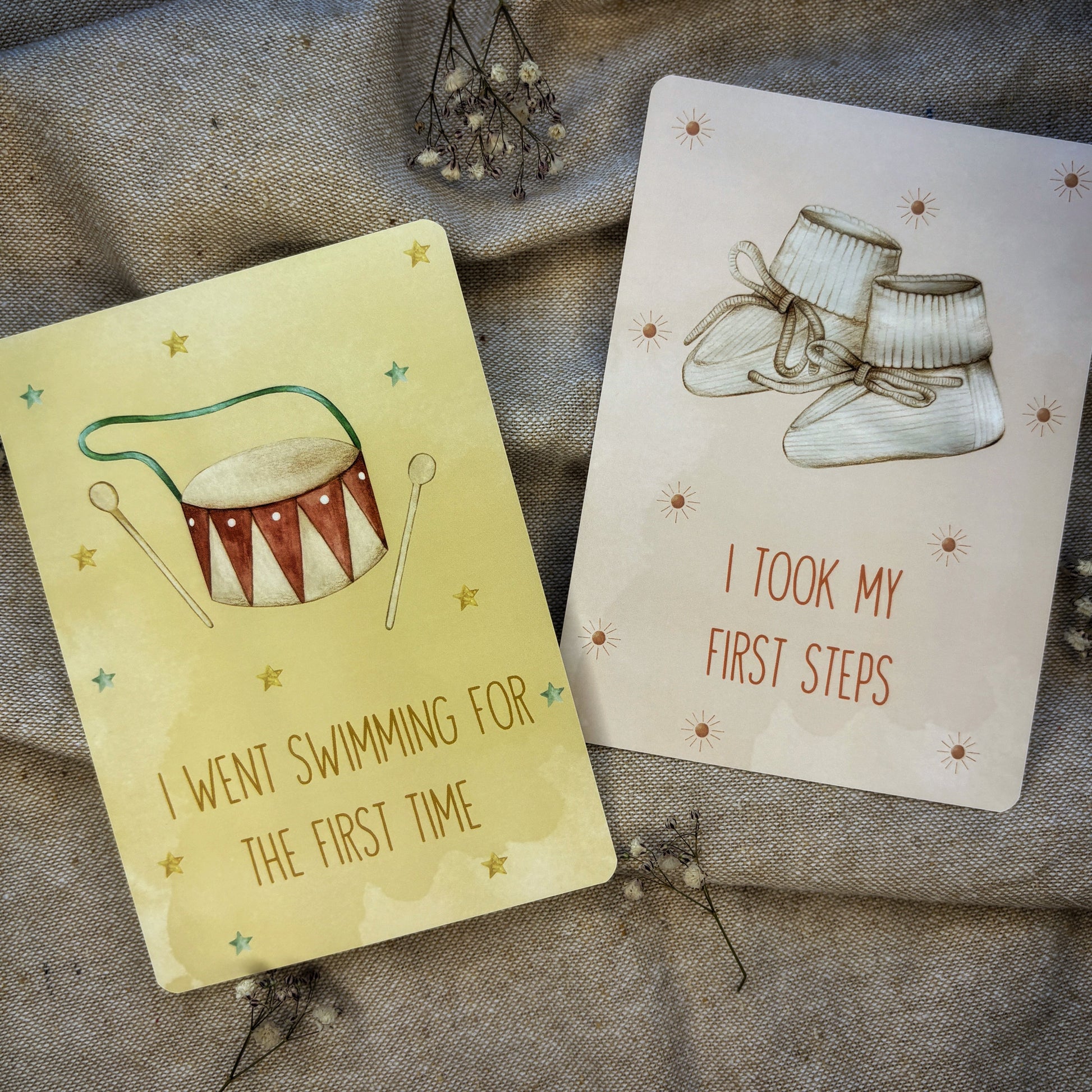 Baby Milestone Cards