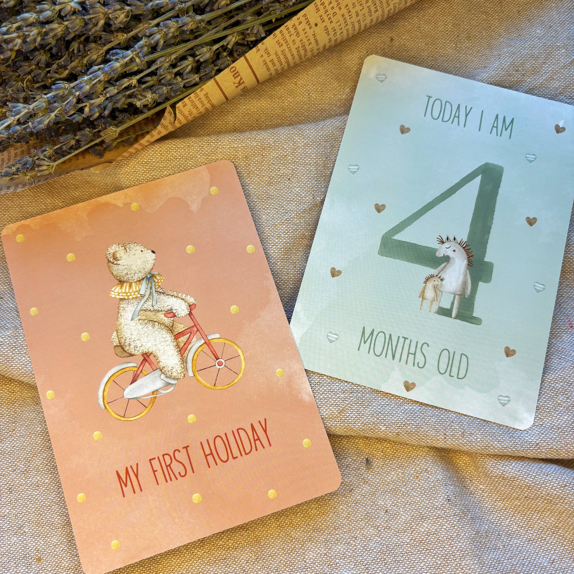 Baby Milestone Cards