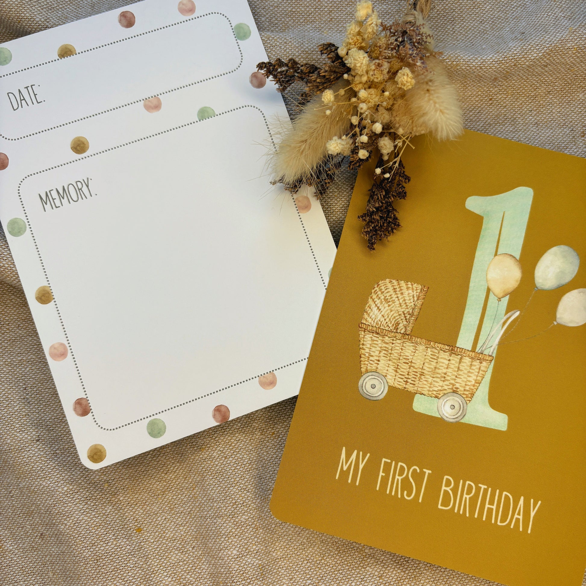 Baby Milestone Cards