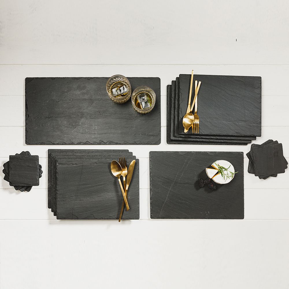Large Slate Dinner Gift Set for 8