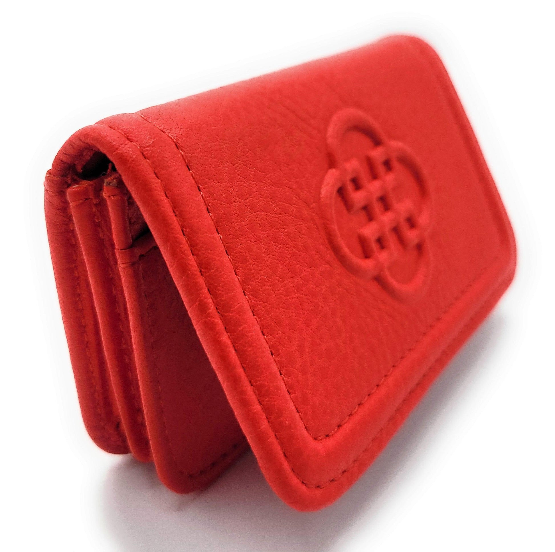 Jade Real Leather Credit Card Holder with RFID Protection