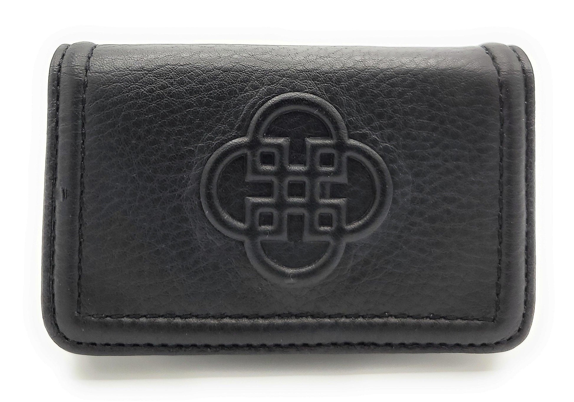 Jade Real Leather Credit Card Holder with RFID Protection