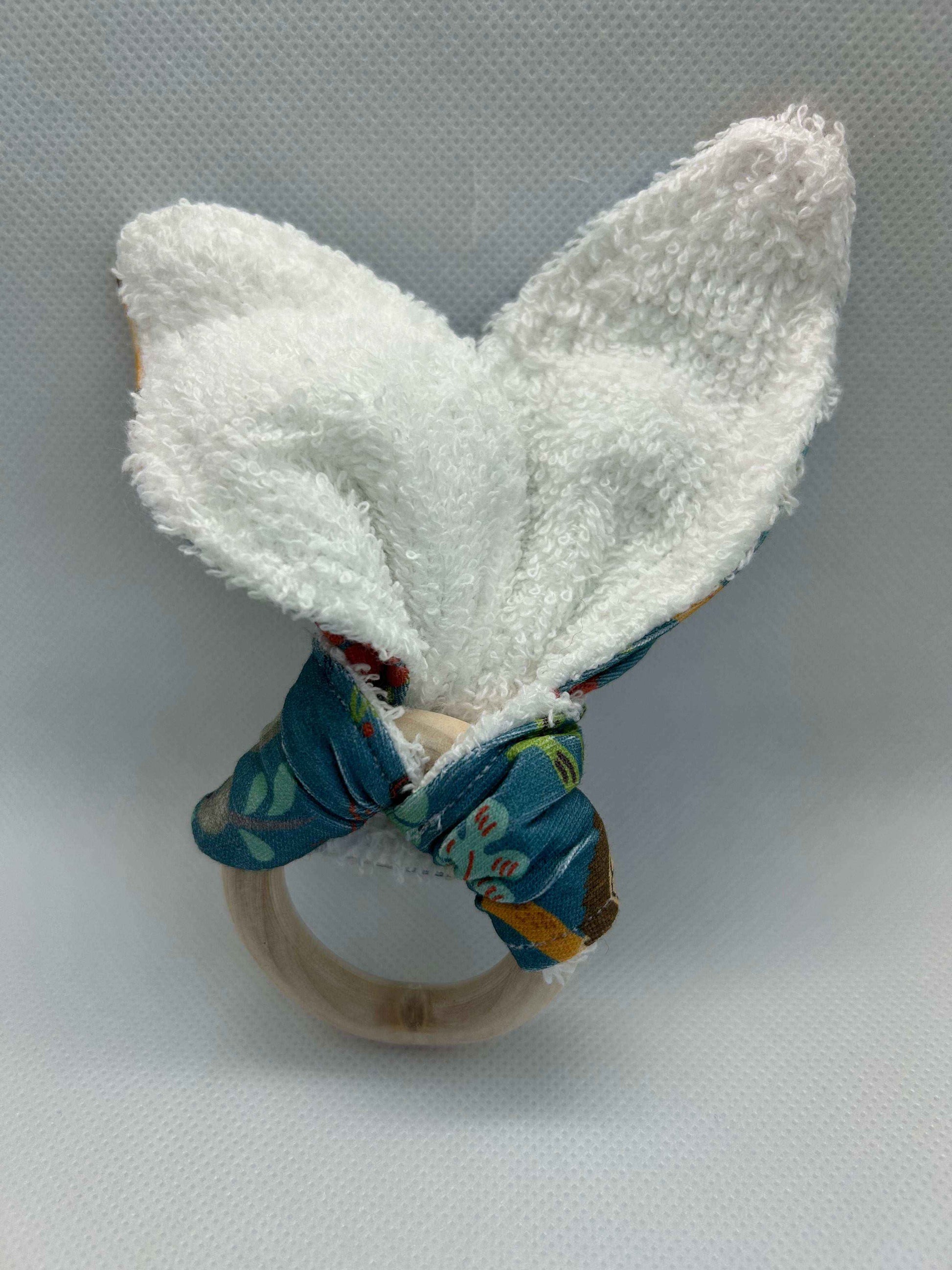 Jungle Animal Rattle with Crinkle and Sensory Textures