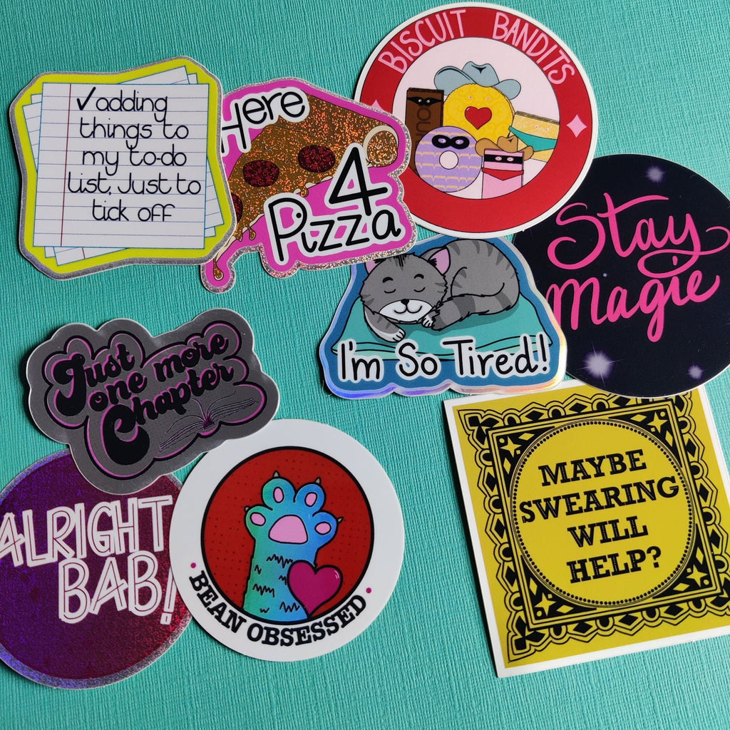 Just one more chapter Vinyl Sticker