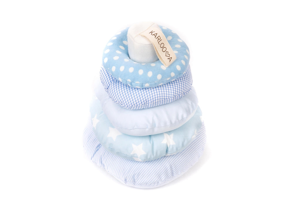 Karloova Tower – Stimulating & Educational Baby Stacking Toy by Karloova at www.brixbailey.com