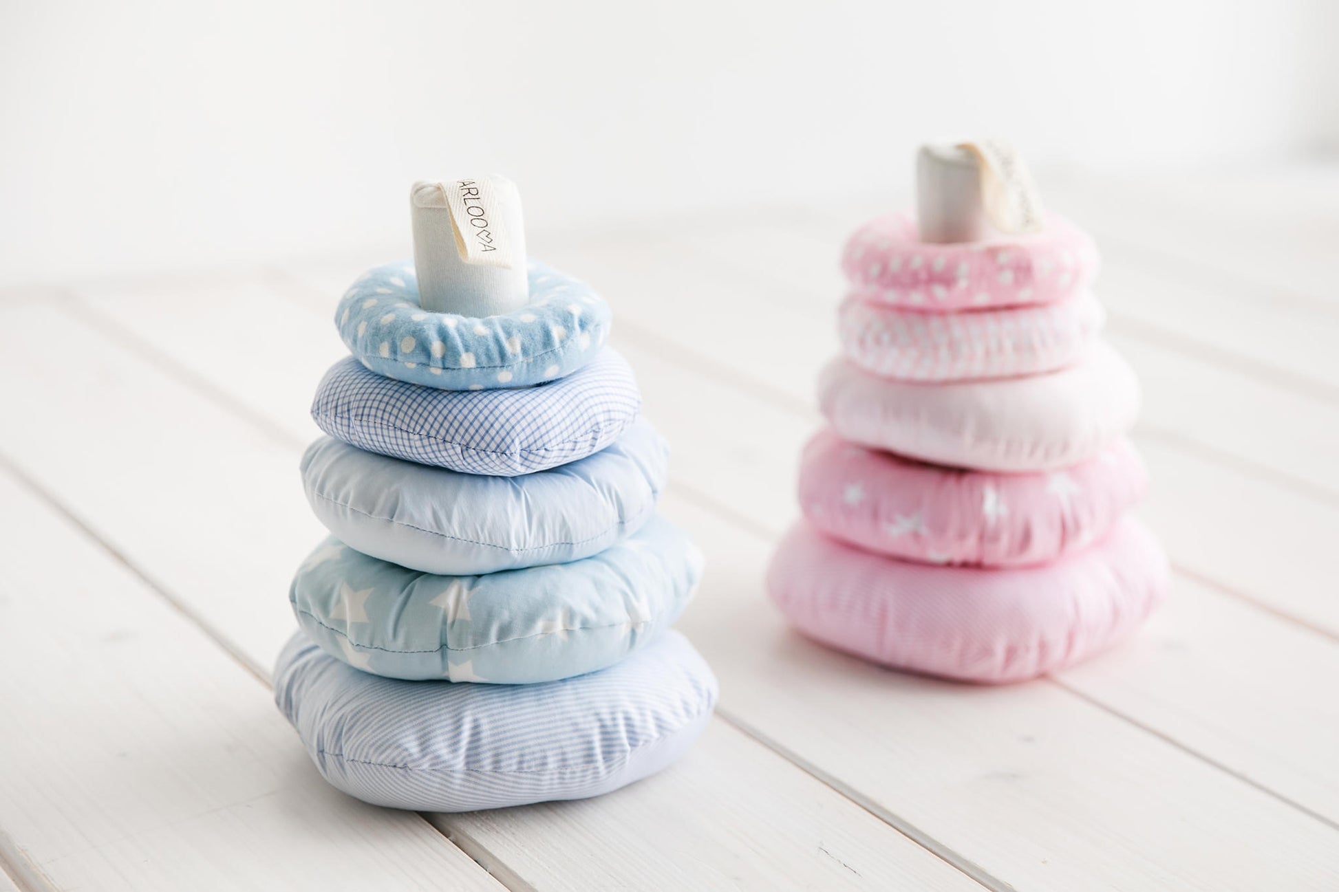 Karloova Tower – Stimulating Educational Stacking Rings Toy by Karloova at www.brixbailey.com
