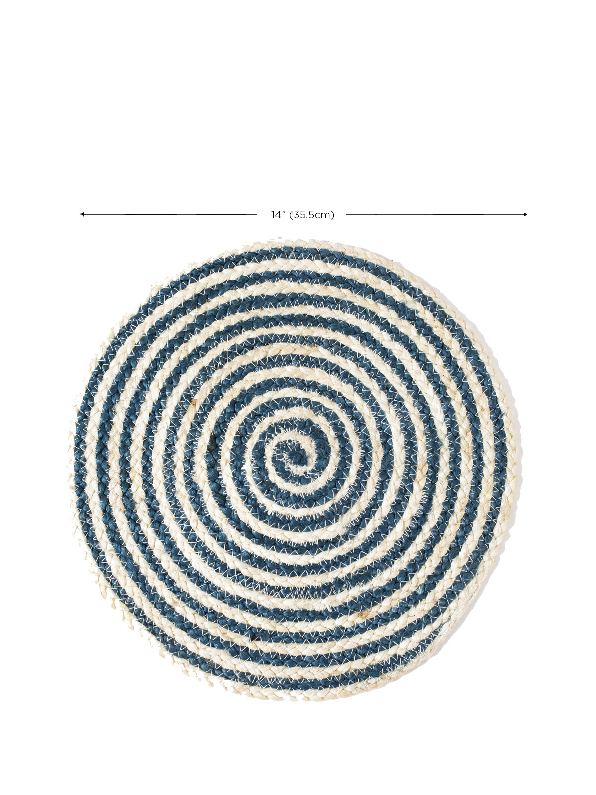 Kata Spiral Placemat Blue Set of 4