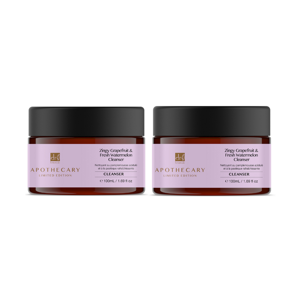 Zingy Grapefruit and Fresh Watermelon Cleanser 100ml Duo