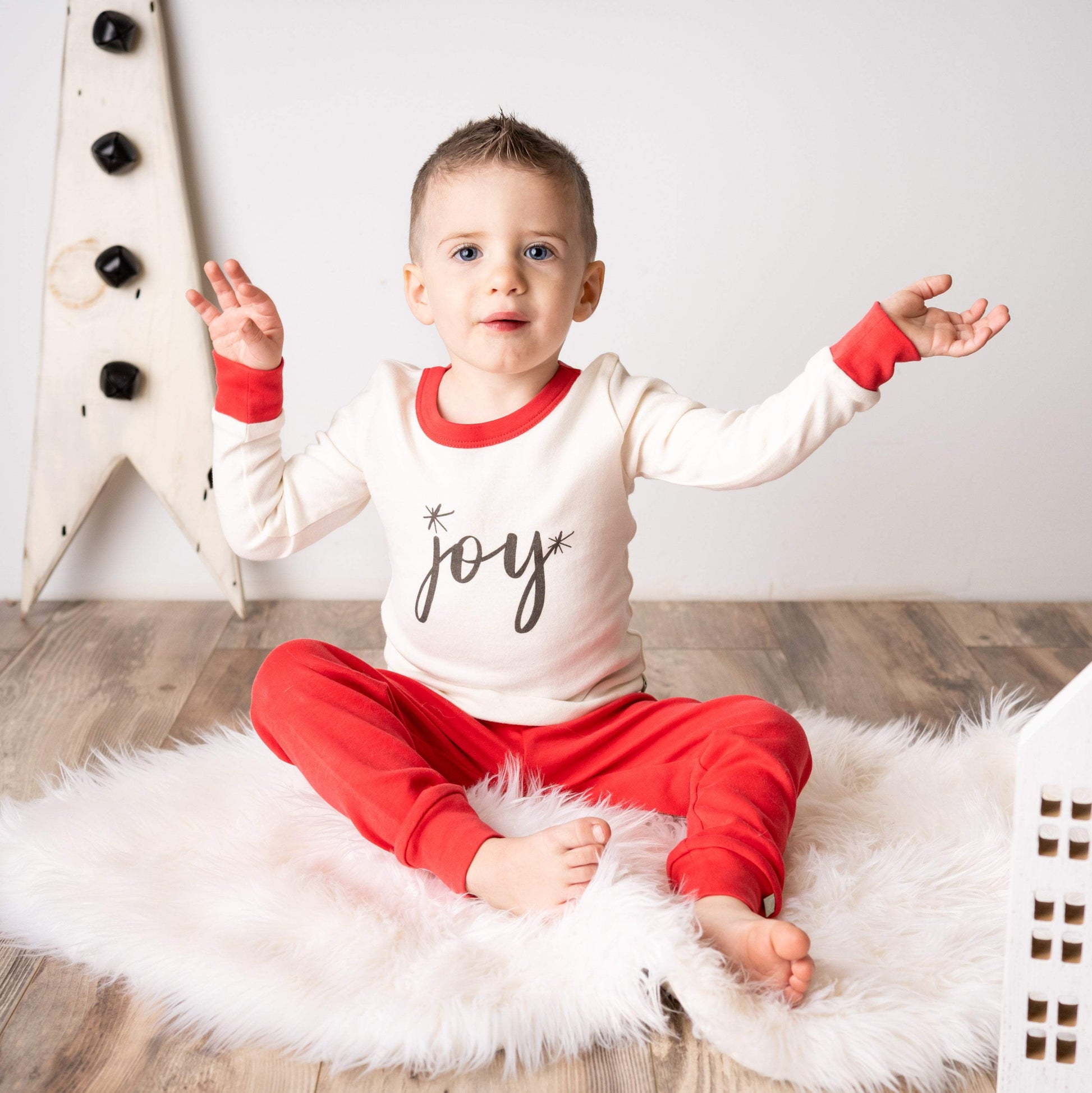 Joy Black Pajamas for Toddlers