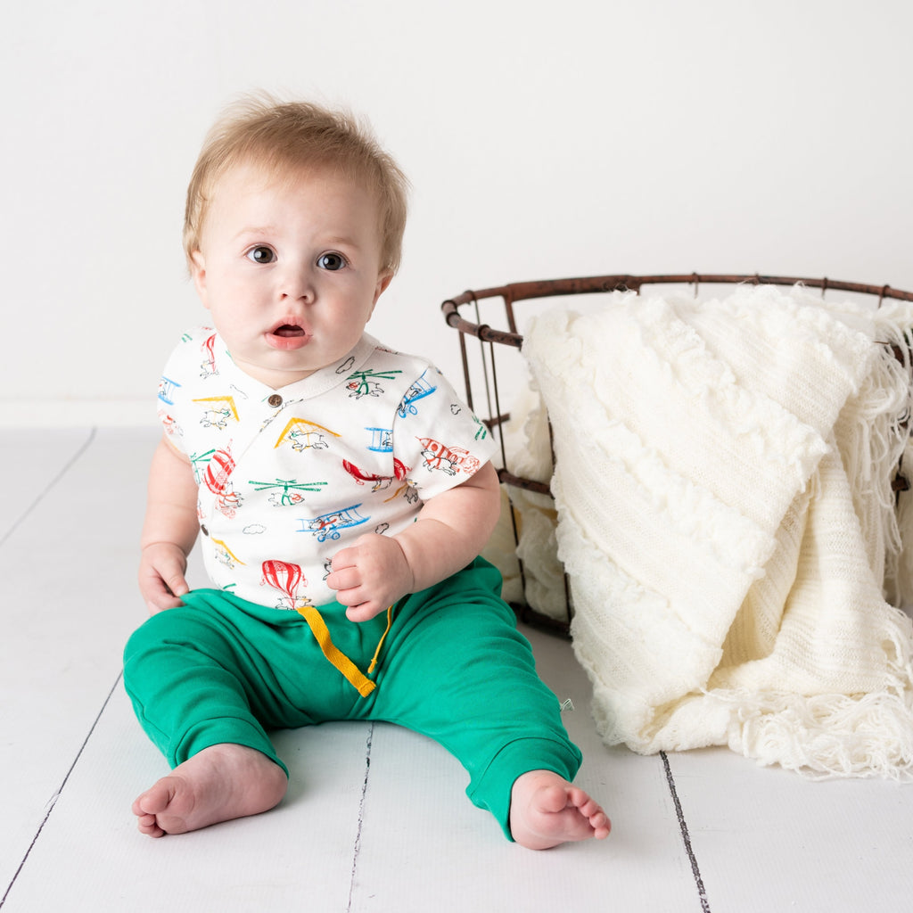Short Bodysuit Flying Pigs