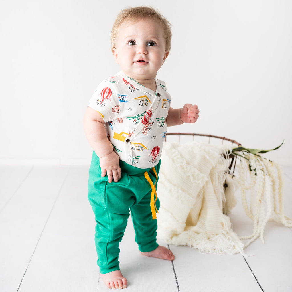 Short Bodysuit Flying Pigs