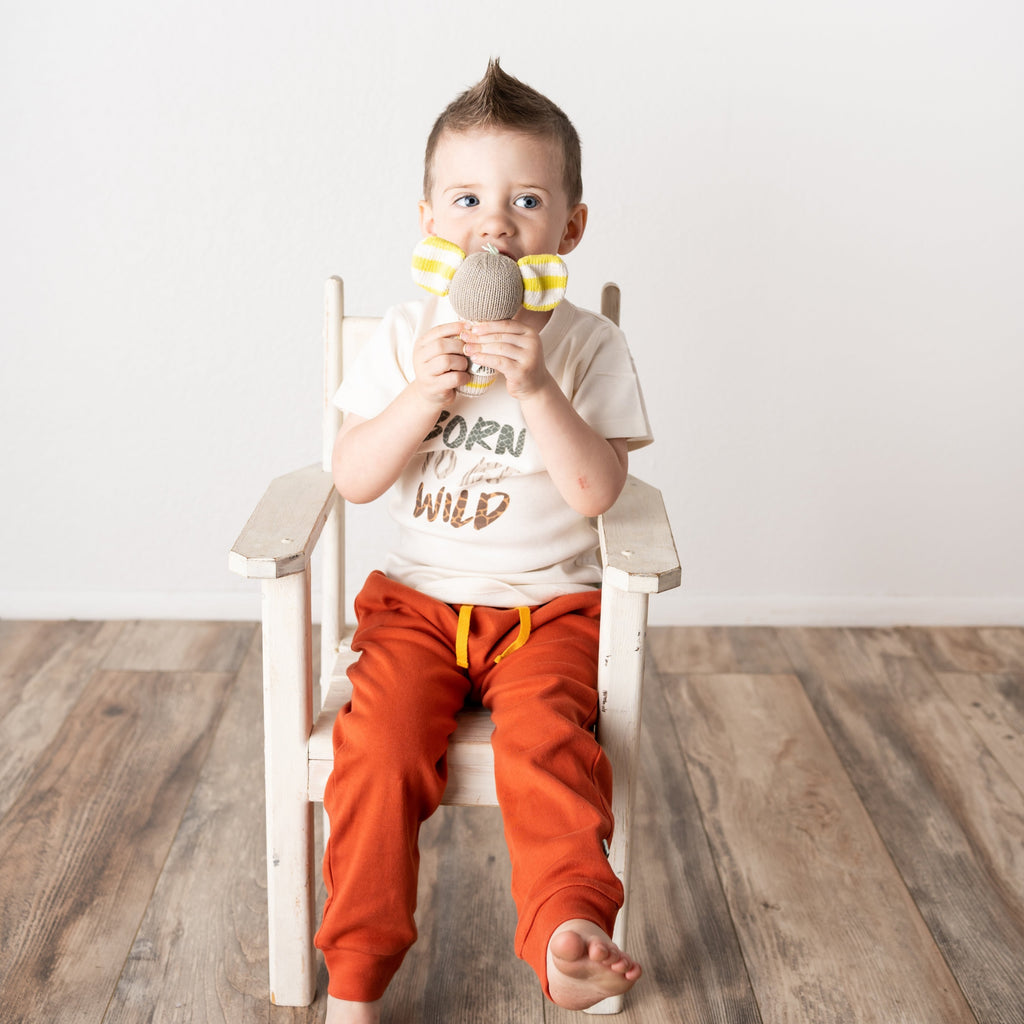 Born to Be Wild Graphic Tee for Toddlers
