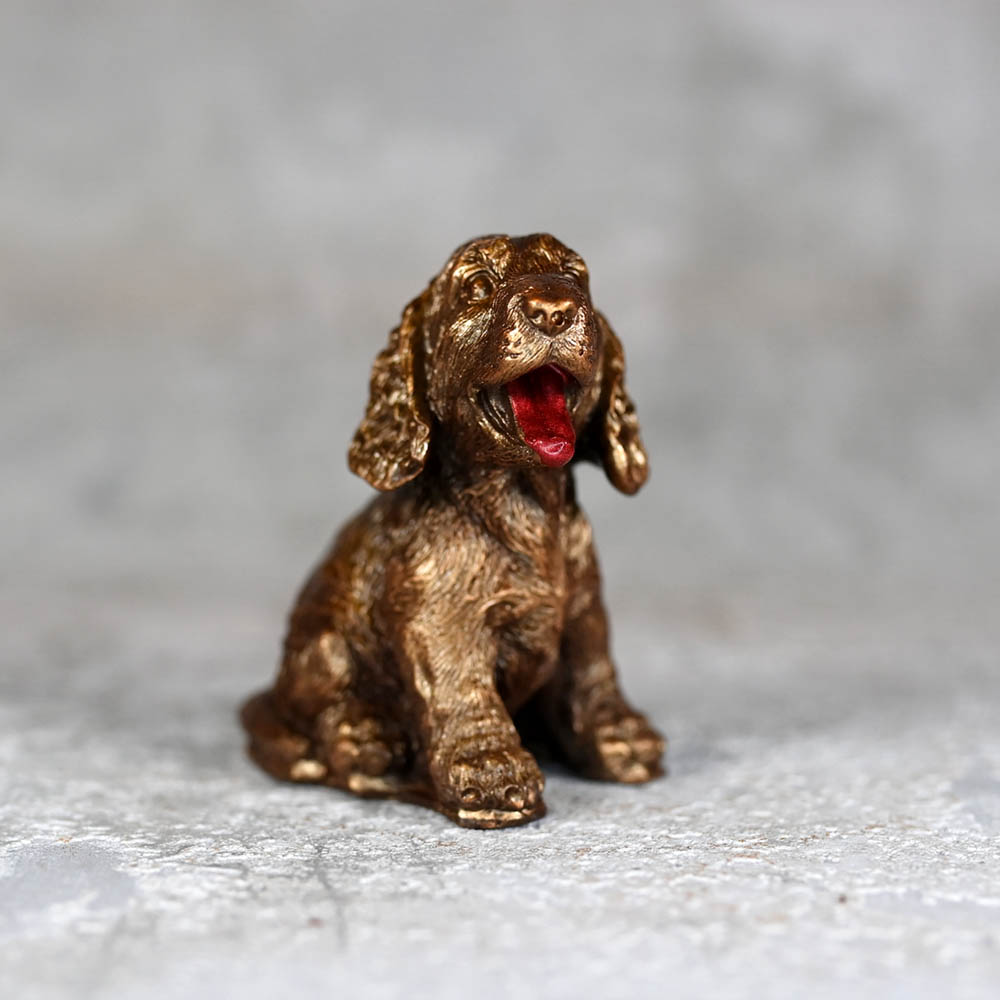 High Definition 3D Chocolate Spaniel Dog