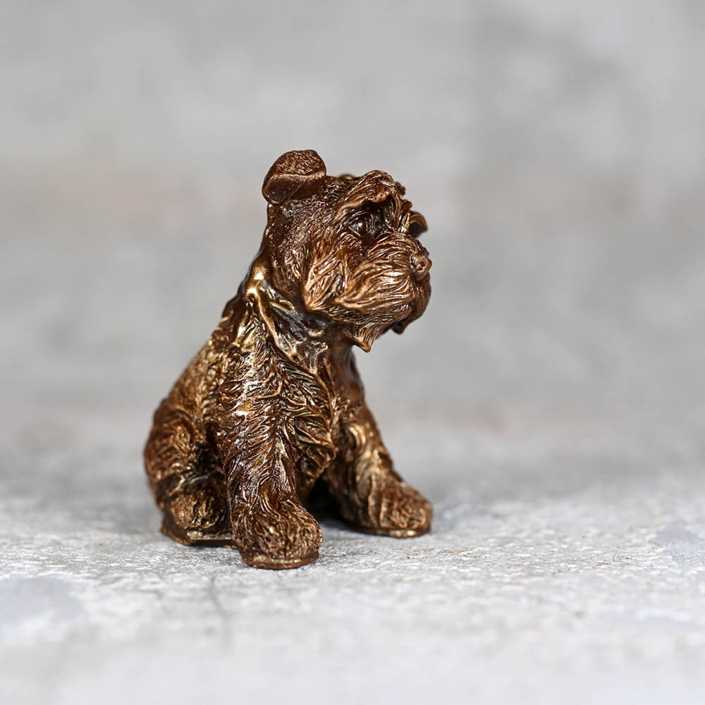 High Definition 3D Chocolate Terrier Dog
