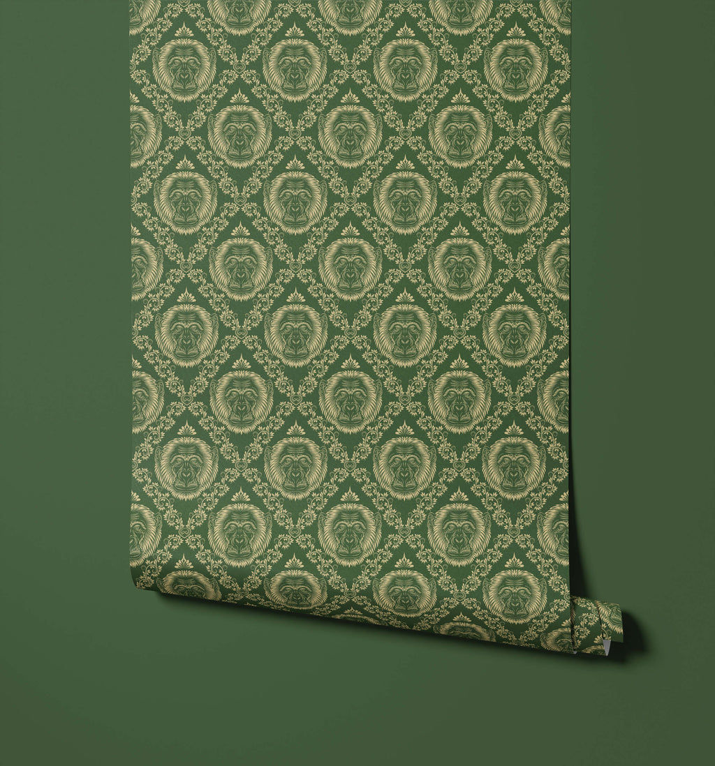 Baroque Monkey Wallpaper