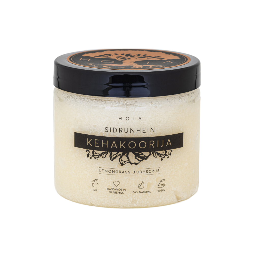 Revitalize Your Skin with Our Lemongrass Body Scrub - Natural & Nourishing Skincare Essential by HOIA at www.brixbailey.com