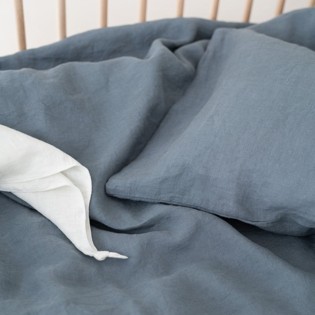 Kids Linen Duvet Cover Set – Breathable & Gentle for Sensitive Skin by Linen Tales at www.brixbailey.com