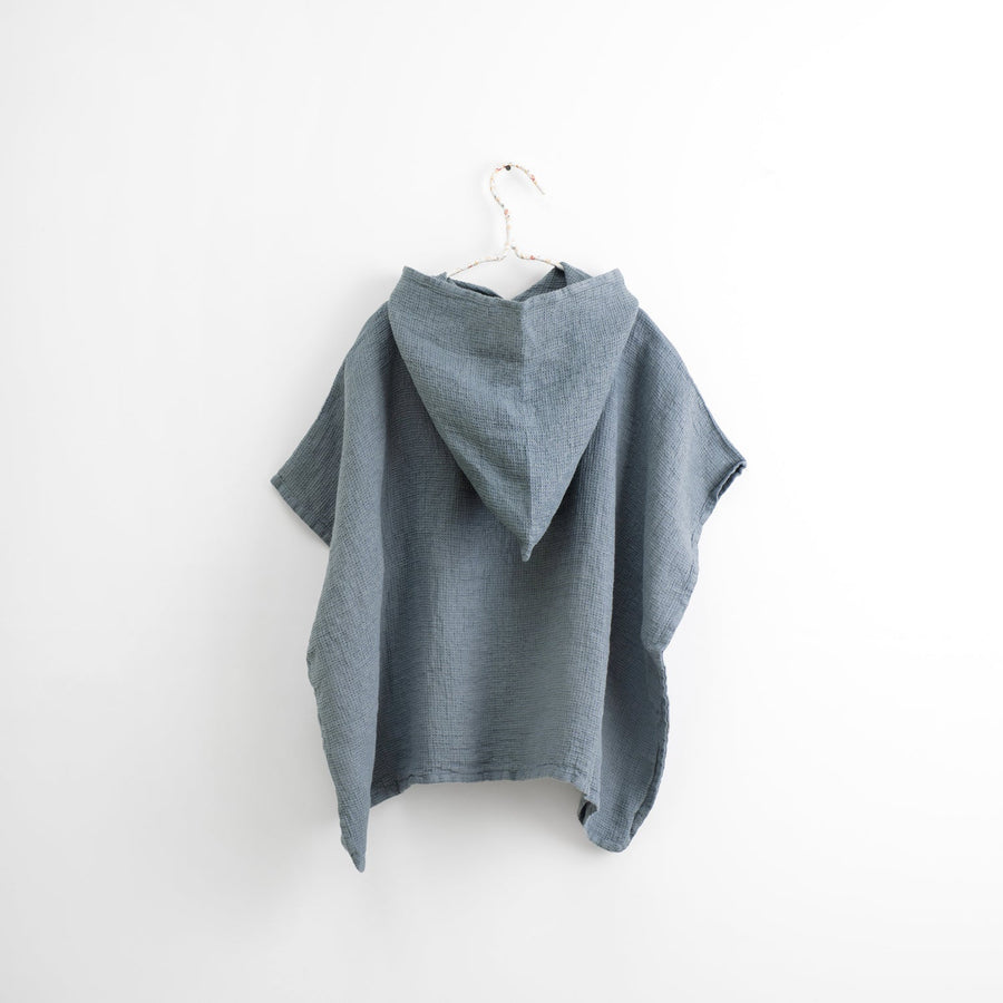 Kids Linen Poncho – Soft, Cozy & Quick-Dry for Pool and Sea by Linen Tales at www.brixbailey.com