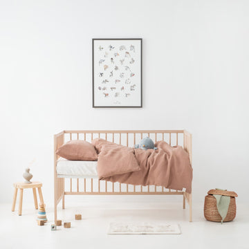 Kids Linen Duvet Cover Set – Breathable & Gentle on Skin by Linen Tales at www.brixbailey.com