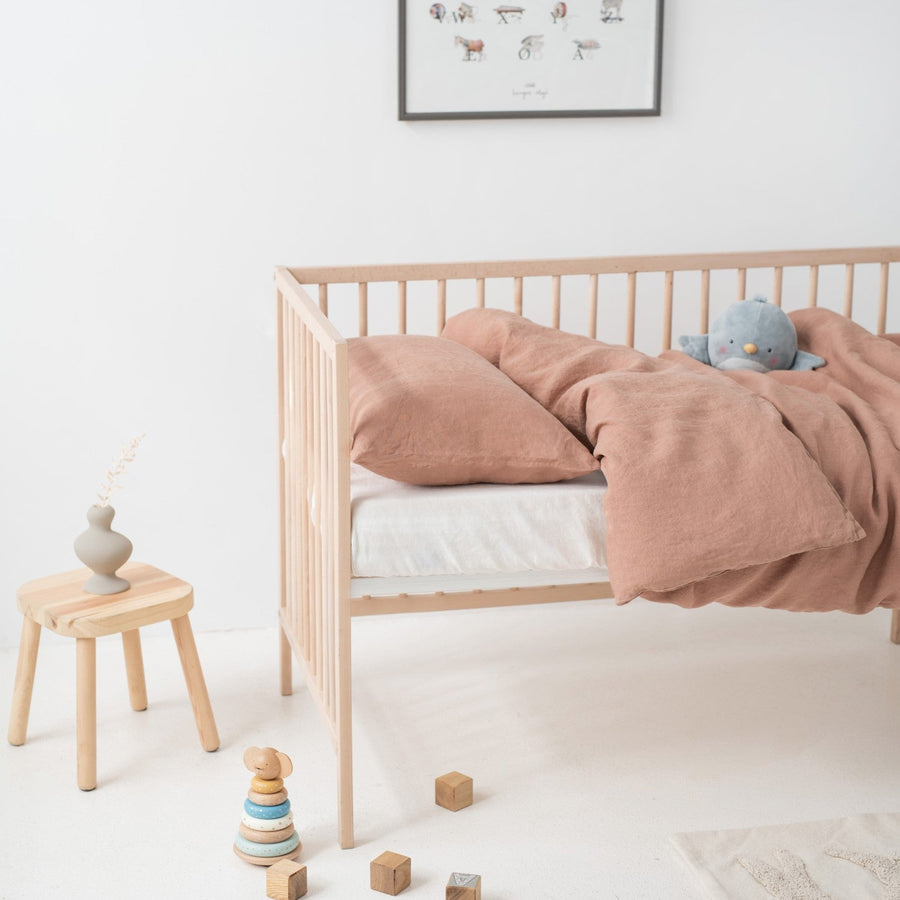 Kids Linen Duvet Cover Set – Breathable & Hypoallergenic by Linen Tales at www.brixbailey.com