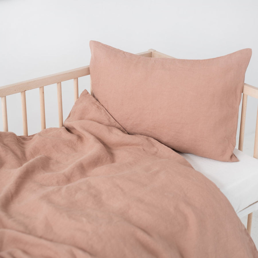 Kids Linen Duvet Cover Set – Breathable & Thermoregulating by Linen Tales at www.brixbailey.com