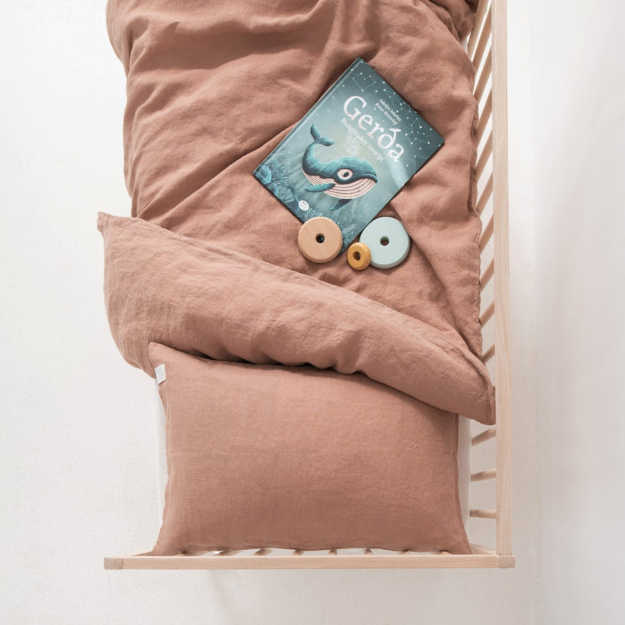 Kids Linen Duvet Cover Set – Comfortable & Breathable Year-Round by Linen Tales at www.brixbailey.com