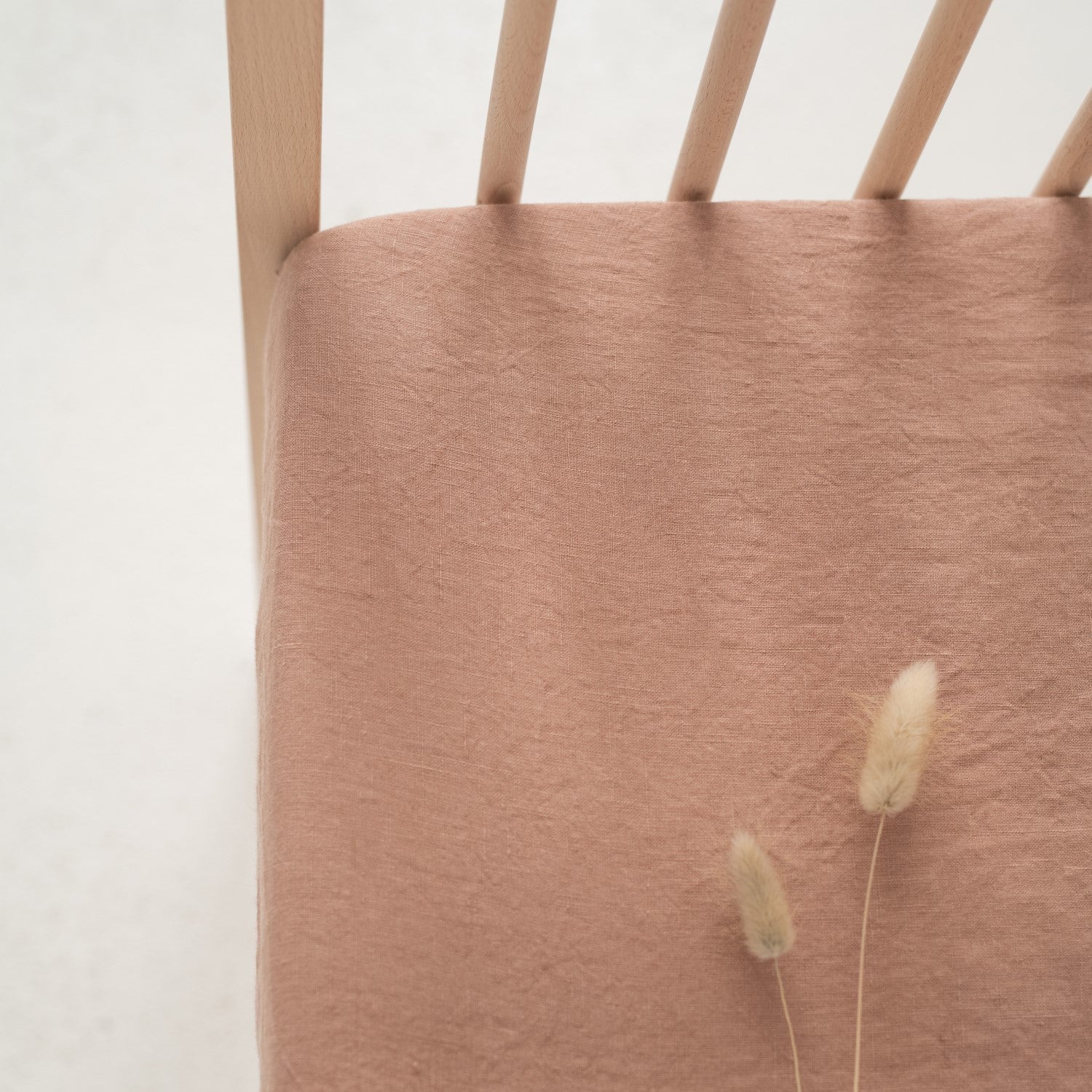 Embrace Comfort with Our Kids Linen Fitted Sheet by Linen Tales at www.brixbailey.com